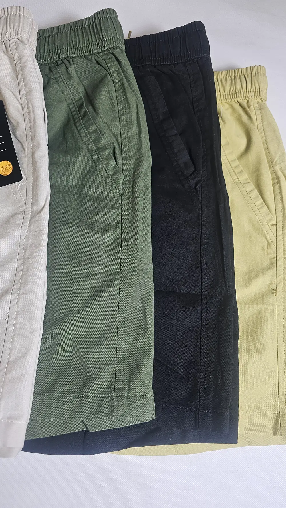 20251005_144546 copy شورتک کوتاه مردانه جنس کتان - Image 2