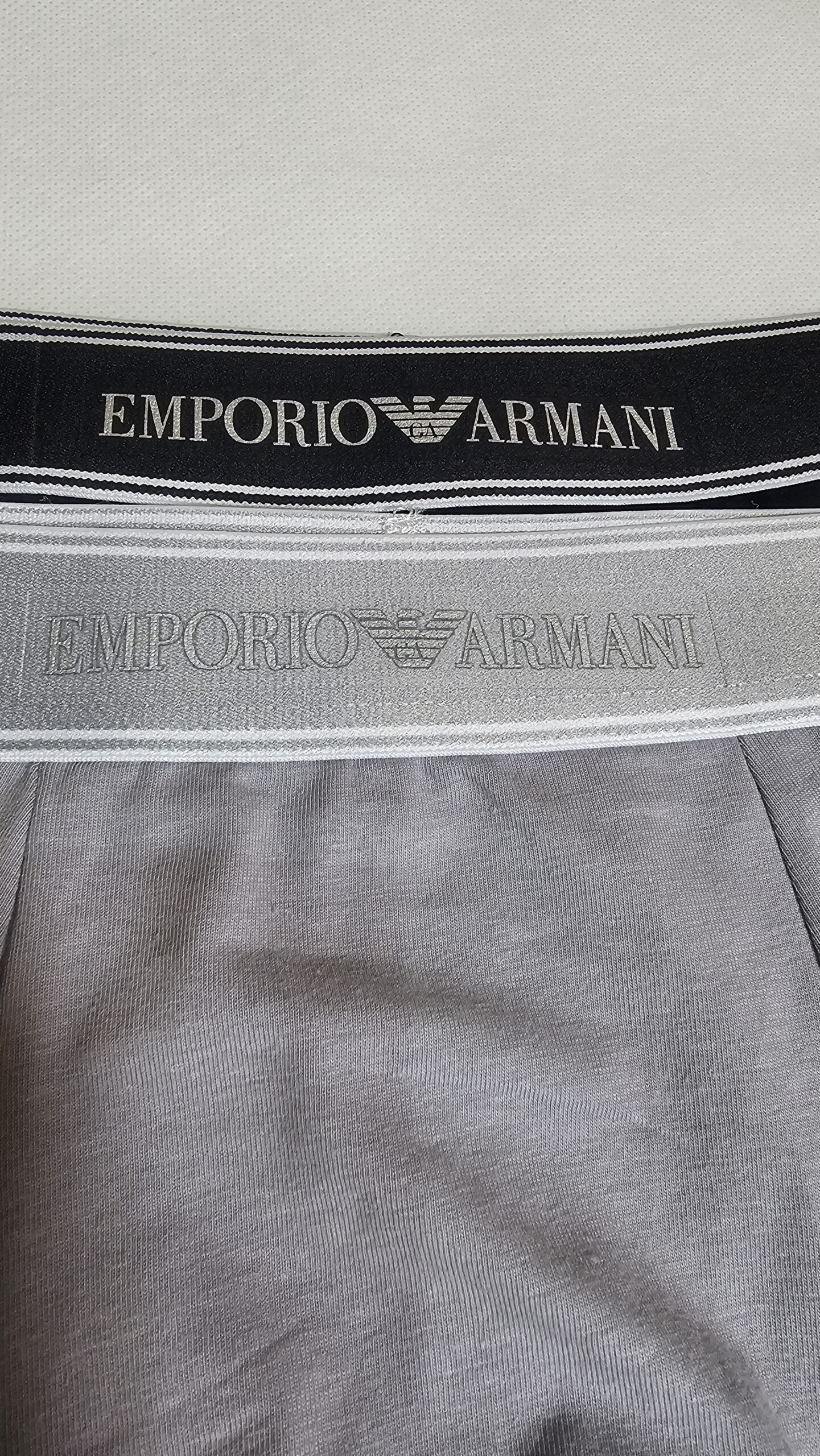 20251005_161705 شورت نخی مردانه برند Emporio Armani پادار - Image 3