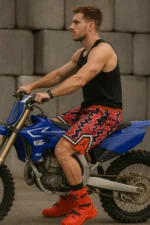 شلوارک بسکتبال مردانه Jordan قرمز