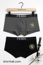 شورت نیم پا مردانه برند Fendi